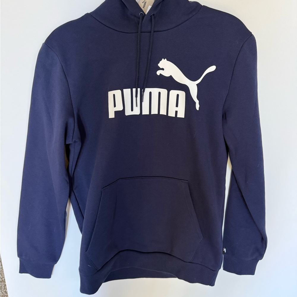 Puma Men's Dark Blue Hoodie